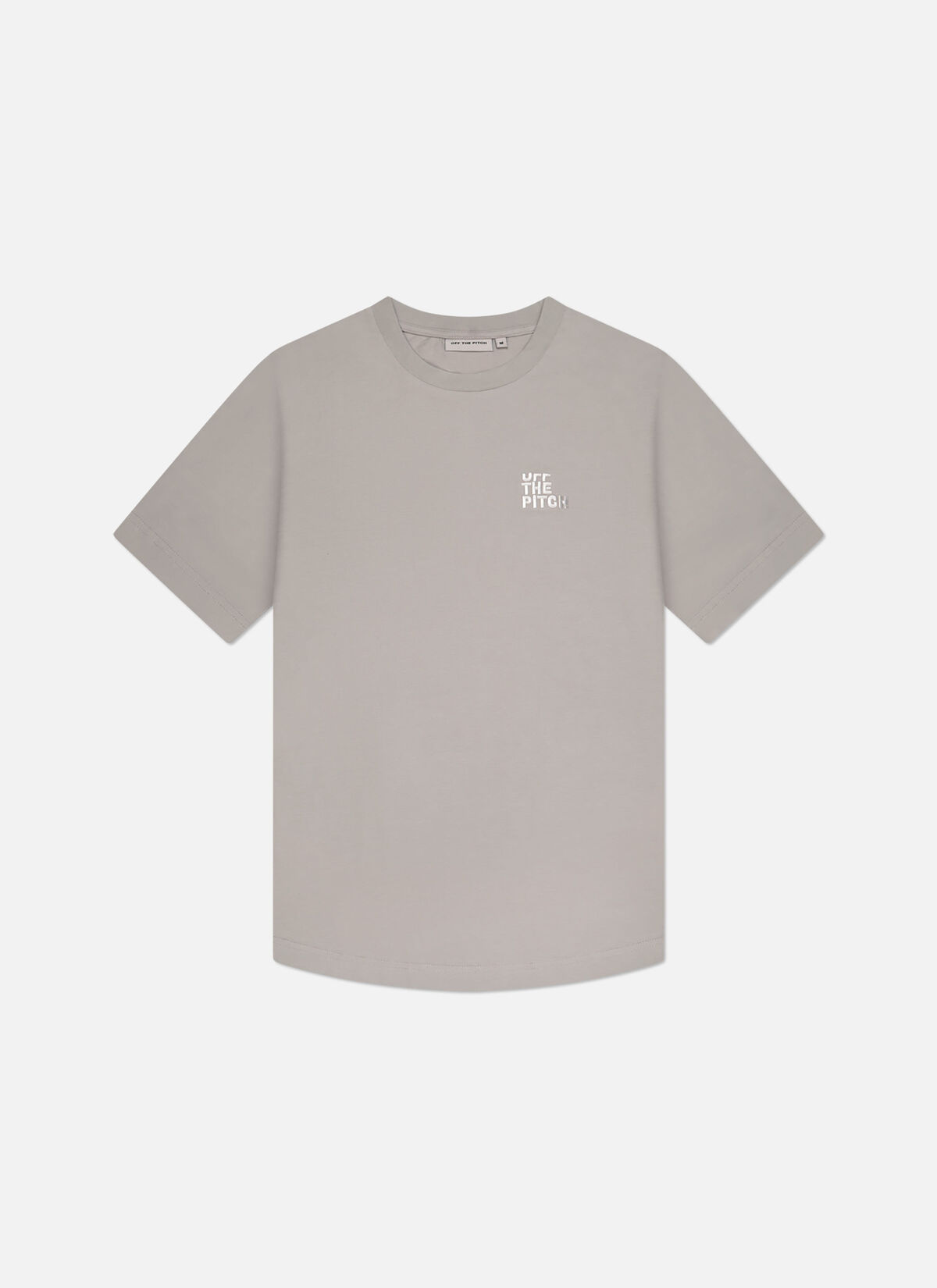 Fullstop Slim Fit Tee, Light Grey, hi-res