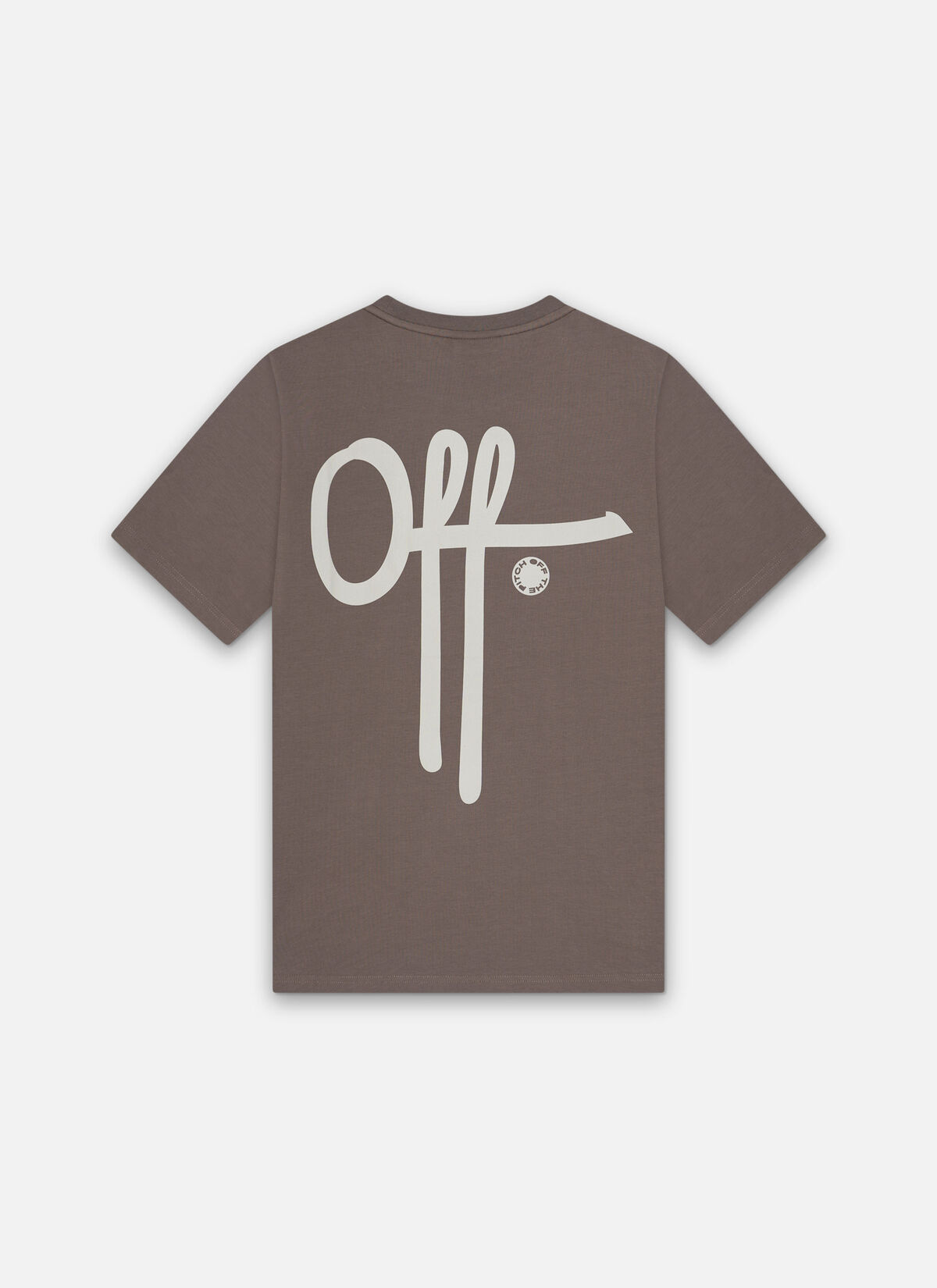 Fullstop Slim Fit Tee, Brown/Grey, hi-res