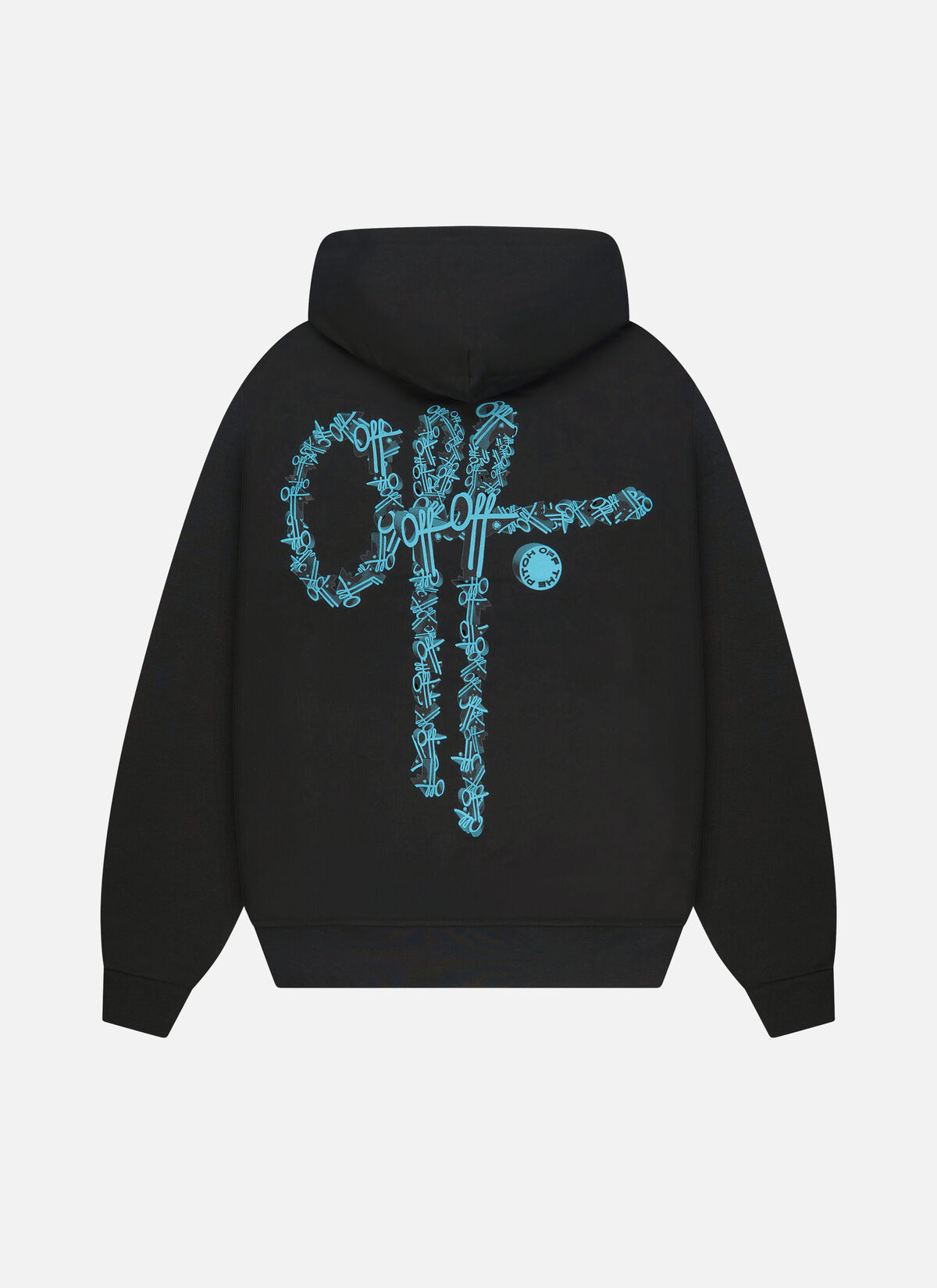 3D Off Hood, Black, hi-res