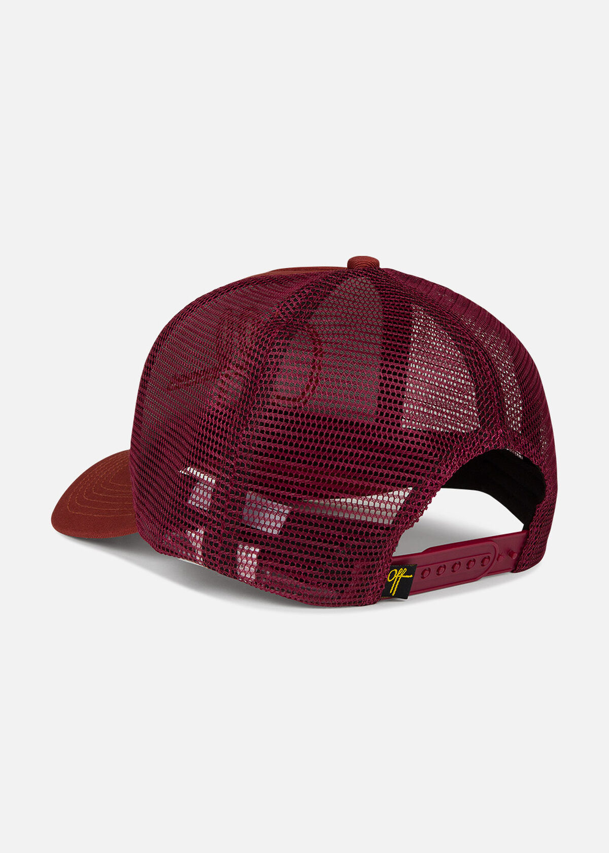 The Sage Trucker- Brique- 100% Cotton, Red, hi-res
