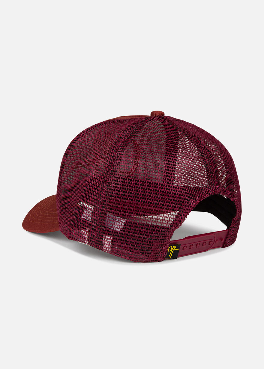 The Sage Trucker- Brique- 100% Cotton, Red, hi-res