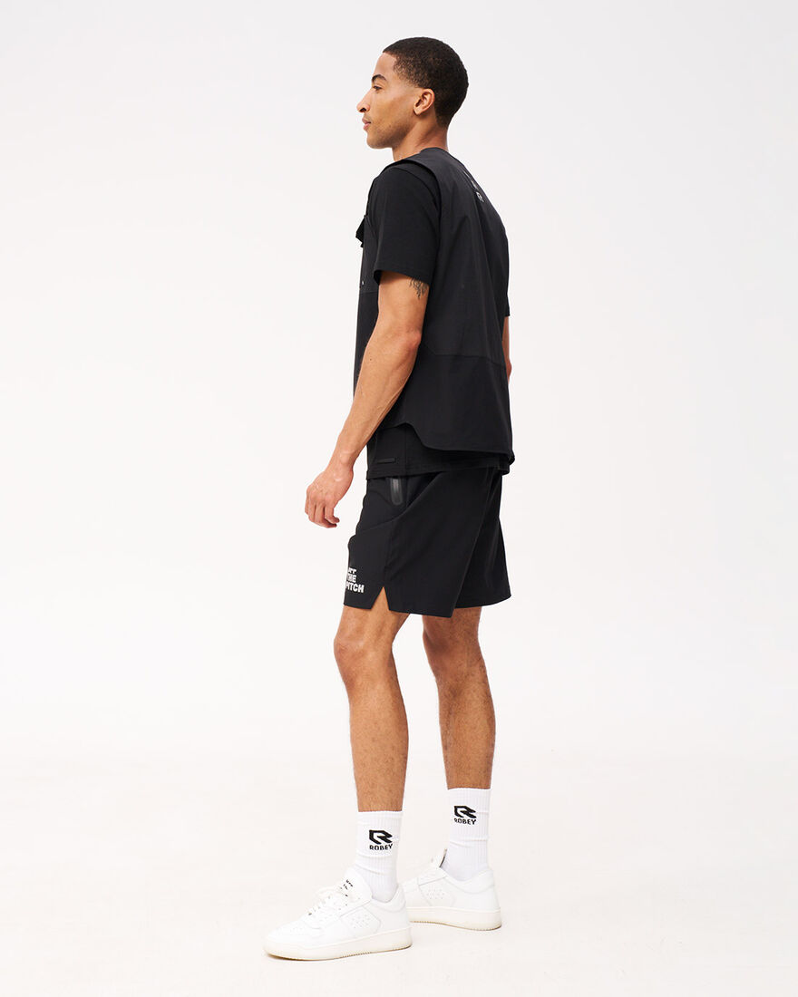 OTP X ROBEY Tammy Woven Bi-Stretch Short, Black, hi-res