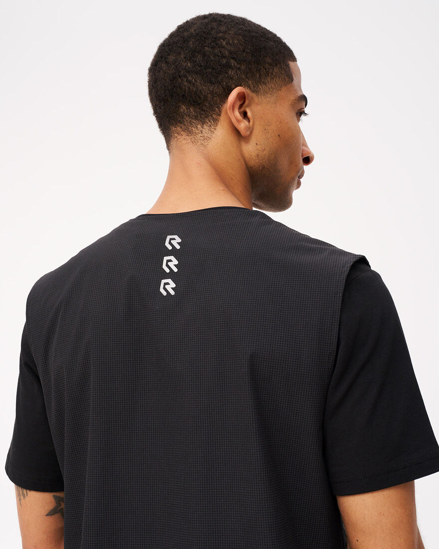 OTP x ROBEY Tammy Woven Bi-Stretch Utility Vest, Black, hi-res